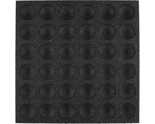 Quadratische Noppenmatte aus Gummi
