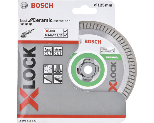 Bosch Trennscheibe Ceramic extraclean, Durchmesser 125 mm