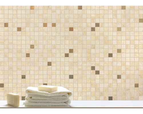 Keramikmosaik Suite 32,0x32,0 cm beige