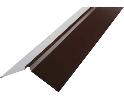 PRECIT Dachfirst gerade für Trapezblech Schokoladenbraun RAL 8017 1000 x 95 x 95 mm-0
