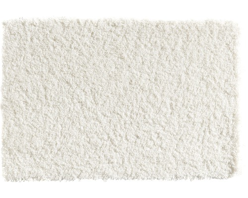 Teppichboden Shaggy Yeti bianco FB33 400 cm breit (Meterware) Weißer Teppich mit hohem Flor