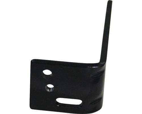 Winkelverbinder aus Metall mit Befestigungslöchern