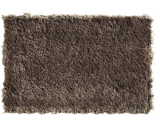 Teppichboden Shaggy Yeti mittelbraun FB49 400 cm breit (Meterware) Rechteckiger Teppich mit Hochflor