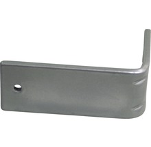 Winkelverbinder aus Metall mit Bohrung