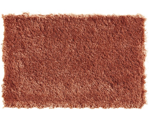 Teppichboden Shag Yeti dunkel terracotta 400 cm breit (Meterware)