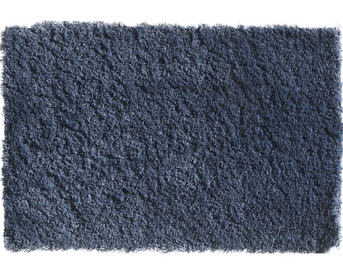 Teppichboden Shag Yeti dunkelblau 400 cm breit (Meterware) Hochflor Teppich