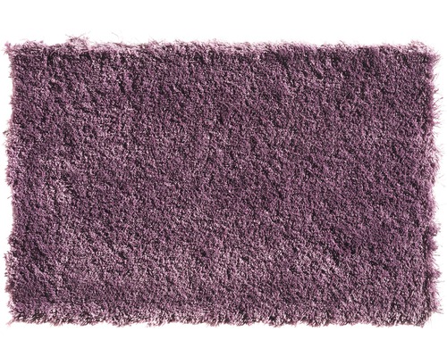 Teppichboden Shag Yeti aubergine 400 cm breit (Meterware) Rechteckiger Teppich mit Hochflor