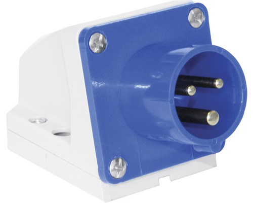 Einbausteckdose für den Elektroanschluss