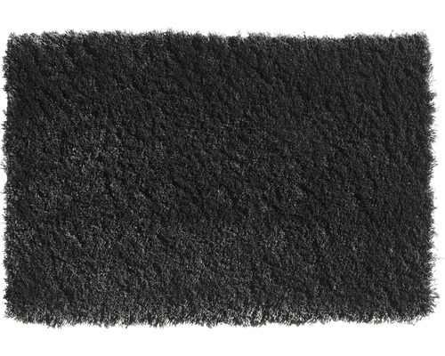 Teppichboden Shag Yeti anthrazit 400 cm breit (Meterware) Rechteckiger Teppich mit hochflorigem Flor