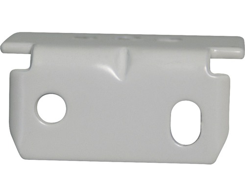 Halterung aus Metall mit zwei Löchern zur Befestigung