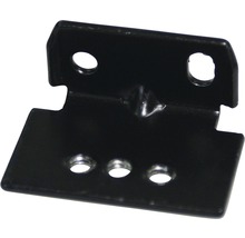 Winkelverbinder aus Metall mit Schraubenlöchern