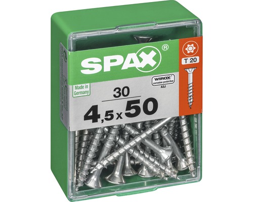 Spax Schrauben 4,5 x 50 Millimeter im Behälter