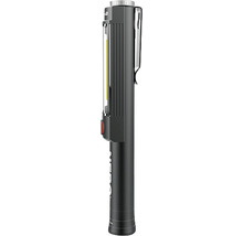 Schwarze Arbeitsleuchte mit Clip