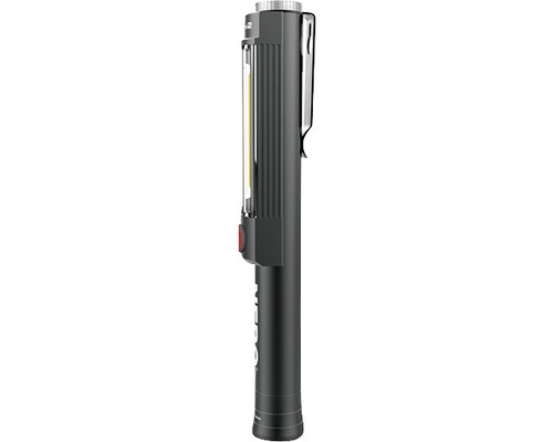 Schwarze Arbeitsleuchte mit Clip