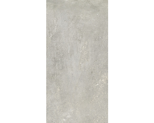 Feinsteinzeug Bodenfliese Cult Grey 30x60 cm grau rektifiziert