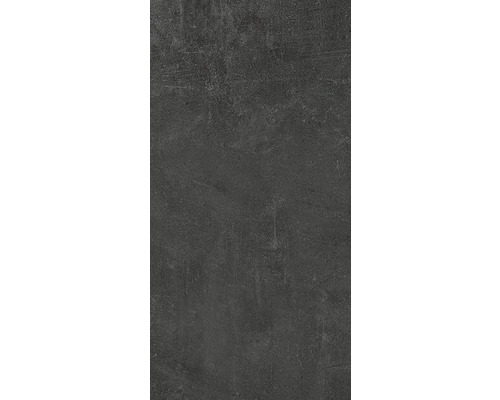 Feinsteinzeug Bodenfliese Cult Anthracite 30x60 cm anthrazit rektifiziert