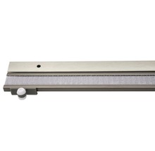 Paneelwagen für Vorhangschiene Smart edelstahl-optik 60 cm