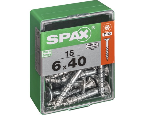 Spax Universalschrauben 6 x 40 Millimeter im Paket