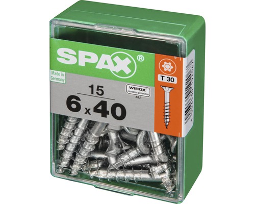 Spax Universalschrauben 6 x 40 Millimeter im Behälter