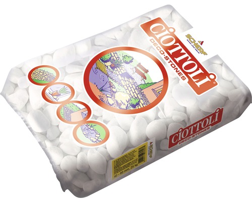 Marmorkies 40-60 mm 25 kg Carrara-weiß