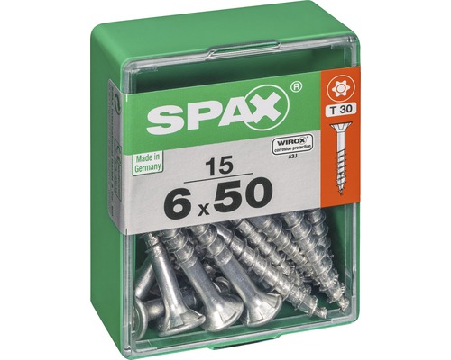 Spax Universalschrauben 6 x 50 Millimeter im Behälter