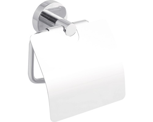 SMOOZ ohne Tesa HORNBACH | Deckel AT chrom Toilettenpapierhalter