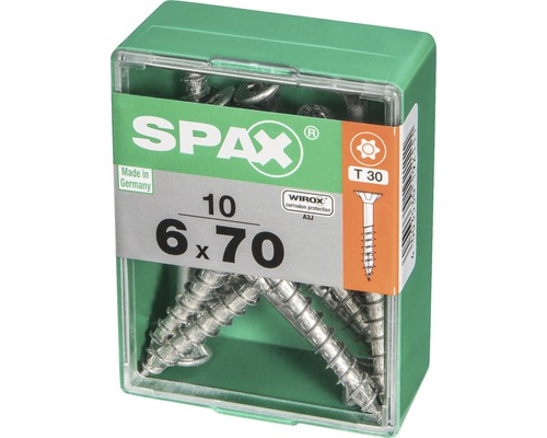 Spax Universalschrauben 6x70 mm im Behälter