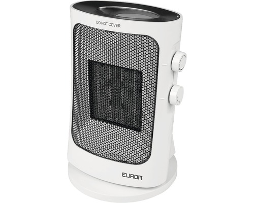 Keramikheizlüfter mit Gitter und Drehreglern