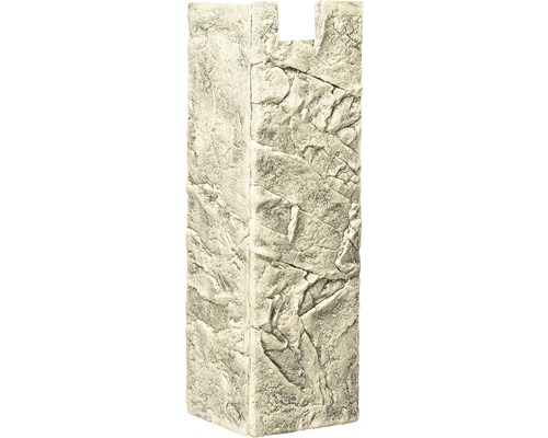 Eckmodul mit Felsstruktur zur Terrariengestaltung