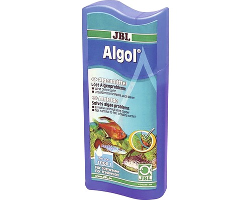 Algenmittel JBL Algol Algenvernichter 250 ml ausreichen für bis zu 1000l in Süßwasseraquarien