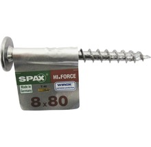 Spax Holzbauschraube Hi.Force, Tellerkopf T 40, Holz-Vollgewinde, 8x80 mm, 1 Stück