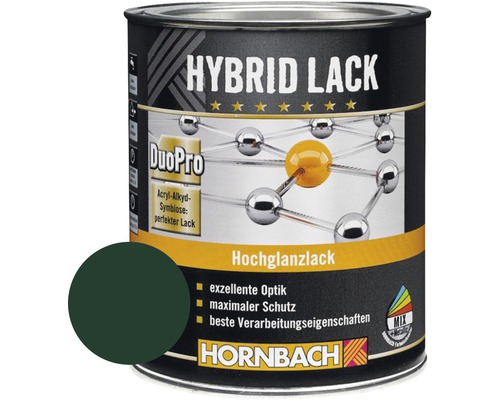 HORNBACH Buntlack Hybridlack Möbellack glänzend RAL 6005 moosgrün 375 ml