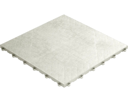 Kunststofffliese florco floor 40x40cm 6 Stk., weiß Fliese aus Kunststoff mit Stecksystem