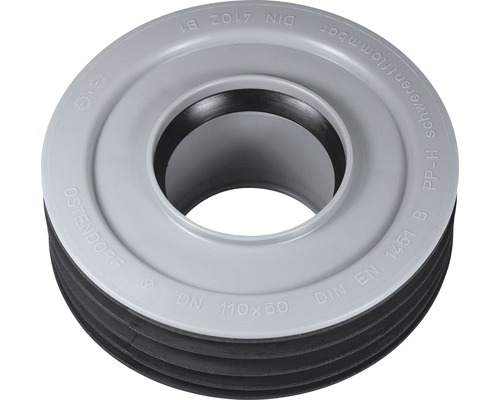 HT-RI Innenreduktion DN 110 mm / 50 mm Abwasserrohr-Reduzierstück DN 110 x 50