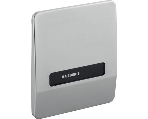 Umbauset Infrarot Geberit stahl verchromt 240.841.00.1 mit Abdeckplatte