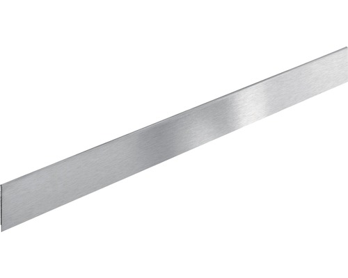 Aufsteckprofil Dural Durabal STE 45-SF-XA V4 45x2500 mm Sockelleiste aus Edelstahl