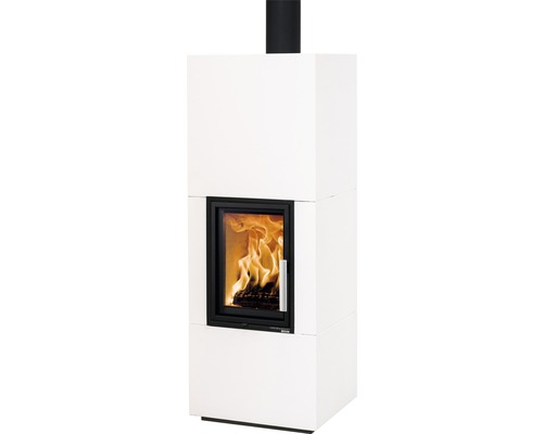 Kaminofen mit Holzfeuer