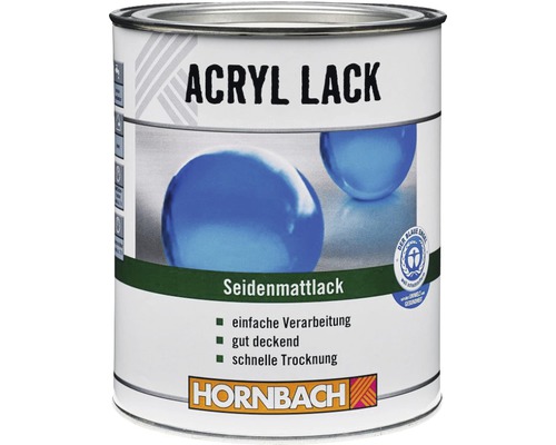 Dose Acryllack Seidenmatt von Hornbach