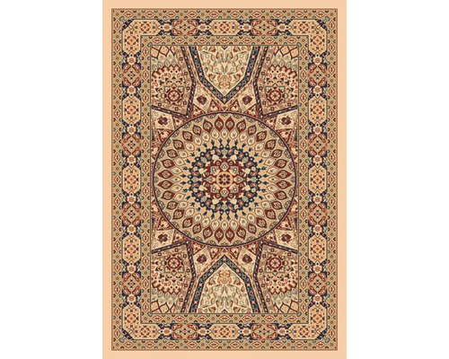 Gemusterter Teppich mit traditionellem Design