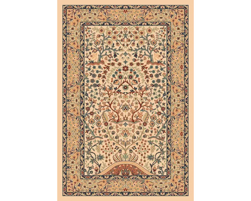 Teppich mit floralem Muster