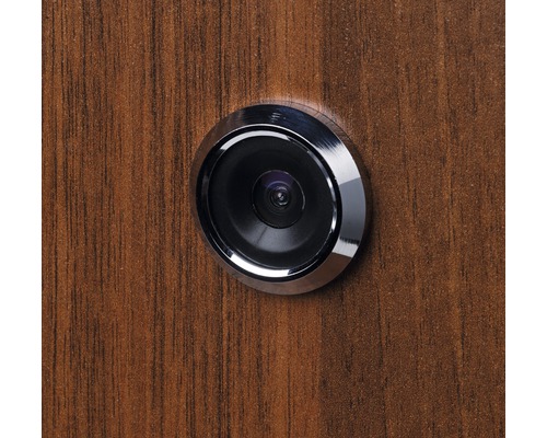 Türspion an einer Holztür