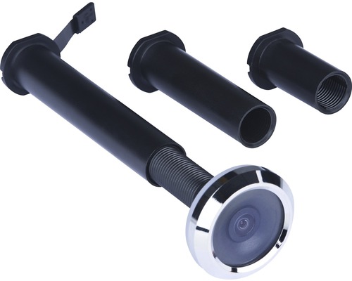 Türklingel mit Linse und verschiedenen Aufsätzen