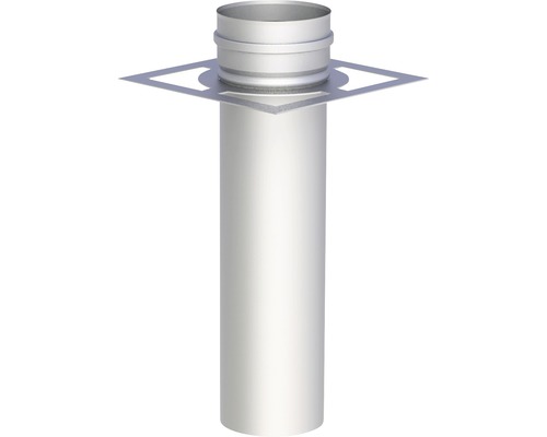 Zwischenstütze Jeremias Furado F lang Einbau vor Versatz o. 2. T o. R. EW Ø130mm Ofenrohr mit Wandrosette