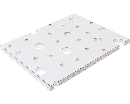 Gipskartonplatte Knauf Cleaneo® Akustik® UFF 8/15/20R 1200x2000x 12,5 mm weiß