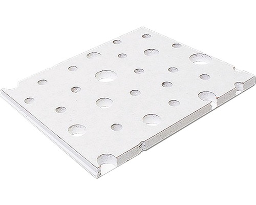 Gipskartonplatte Knauf Cleaneo® Akustik® UFF 10/16/22R 1200x2000x 12,5 mm weiß