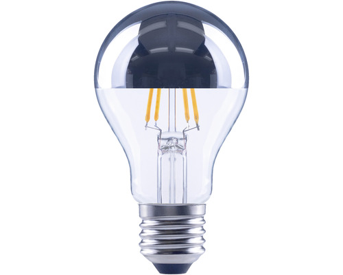 FLAIR LED Kopfspiegellampe A60 E27/4W(33W) 380 lm 27 0 K warmweiß silber