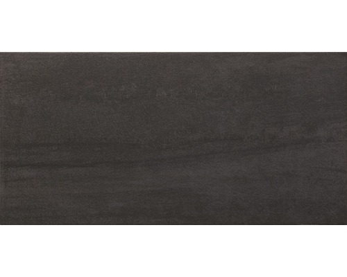 Feinsteinzeug Bodenfliese Oikos 60,0x30,0 cm schwarz