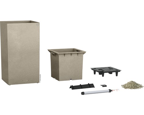 Lechuza Cubico Pflanzgefäß mit Zubehör