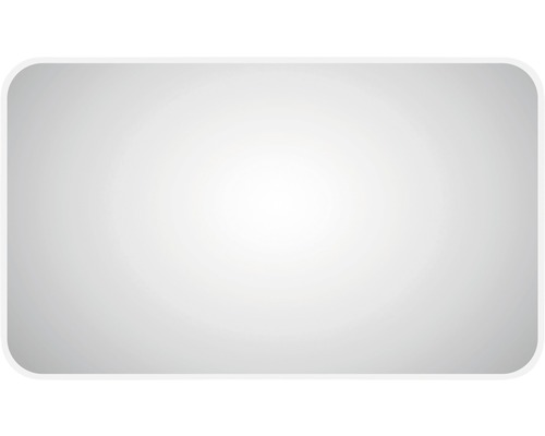 LED-Lichtspiegel DSK Silver Juno eckig 100x70 cm