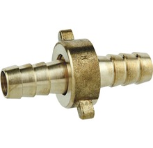 Symmetrischer Schlauchverbinder aus Messing